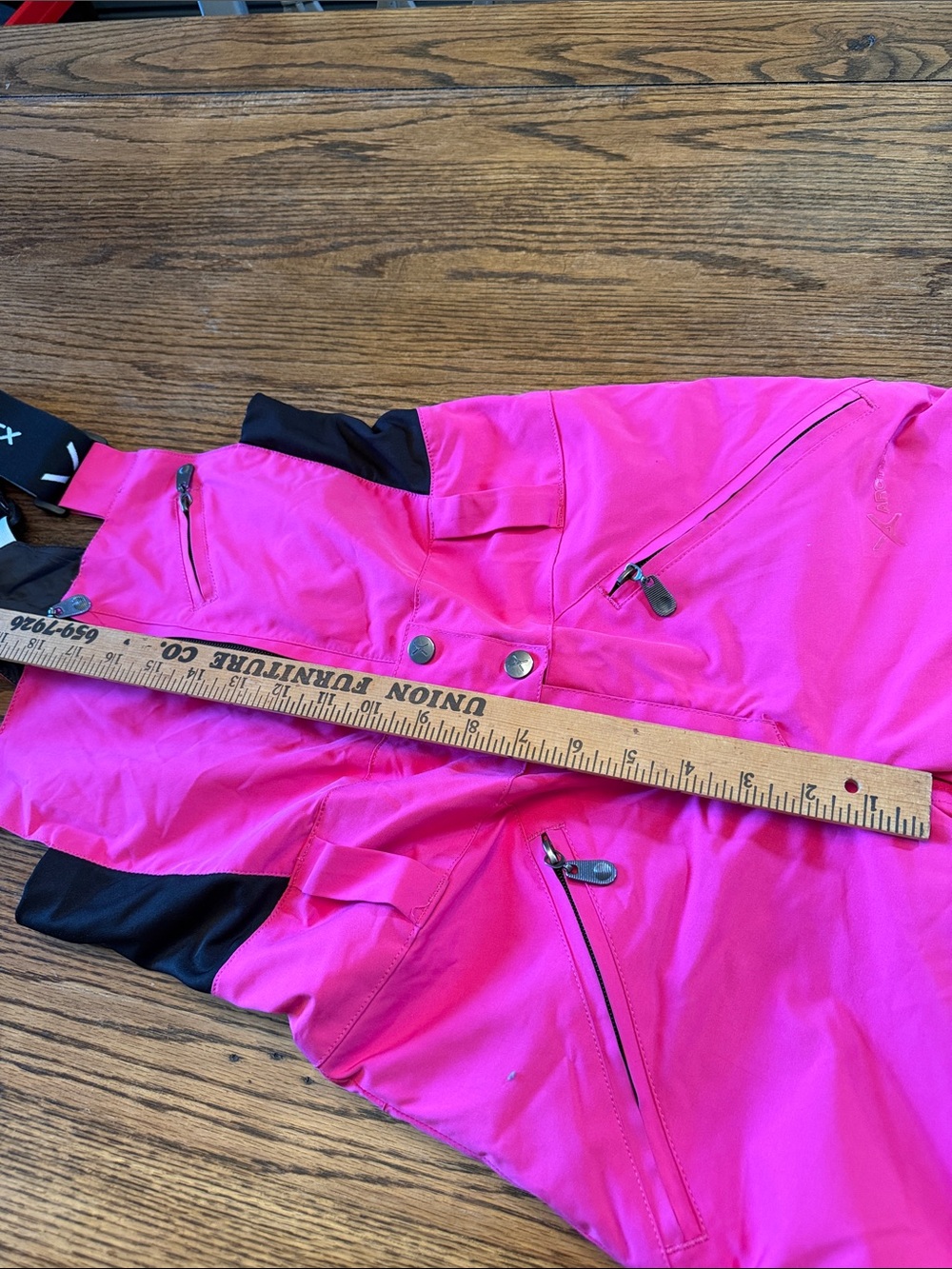 Arctix Hot Pink & Black Women's Ski Bib Pants - Picture 6 of 11